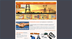 Desktop Screenshot of gmcpowerlines.co.za